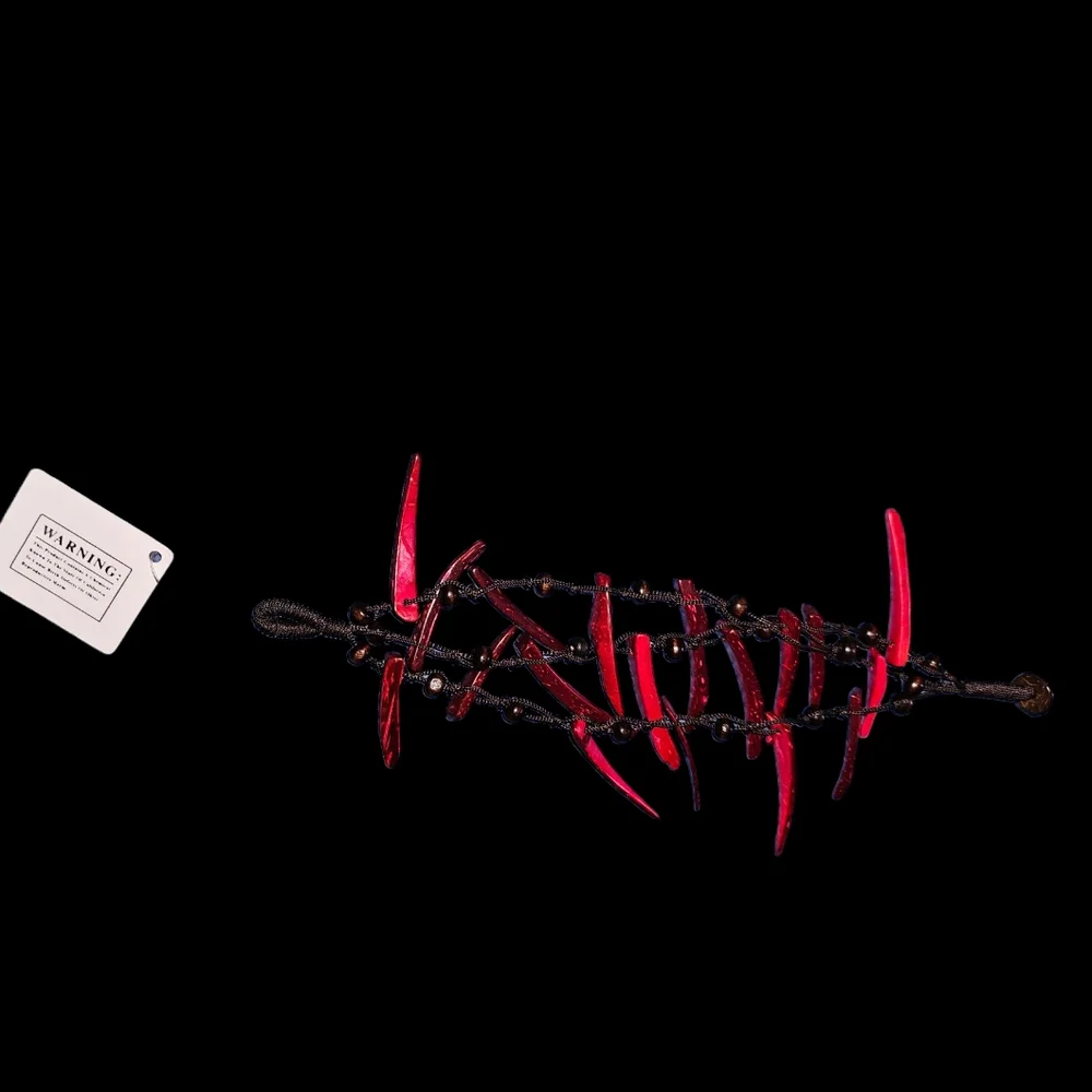 Red Statement Bracelet - Picture 4 of 4